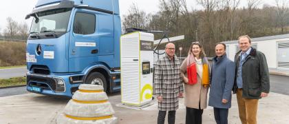 Eröffnung Ladepark Regau