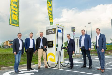 REWE Group Österreich setzt auf High Power Charging von SMATRICS