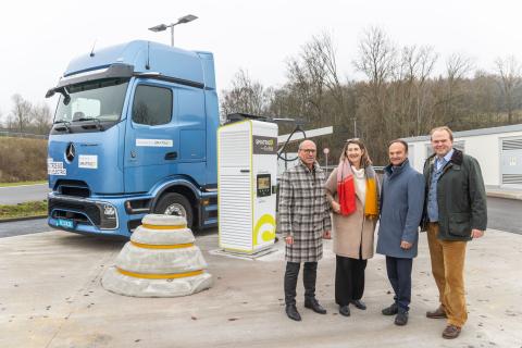 Eröffnung Ladepark Regau